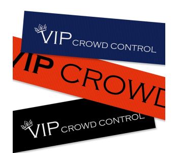VIP Crowd Control Custom Belt Print